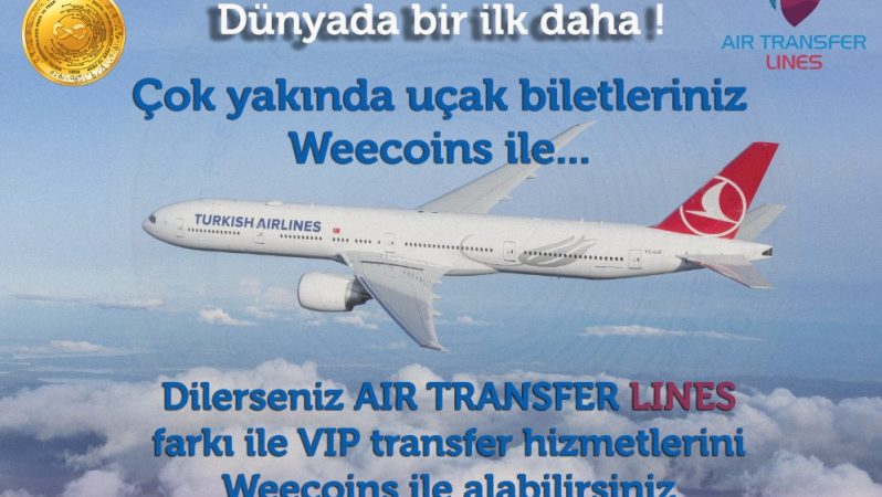 Weecoins İle Dünyada Bir İlk: Kripto Para İle Uçak Bileti Satın Al
